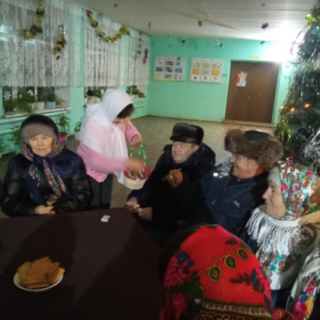 Рождественские посиделки в Новомуратском СДК